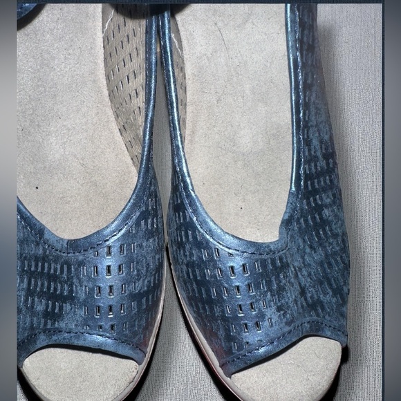 Wolky SZ 11 Frosty Womens Mary Jane Light Blue Amalia Nubuck Leather Size EU 42 - Picture 4 of 8